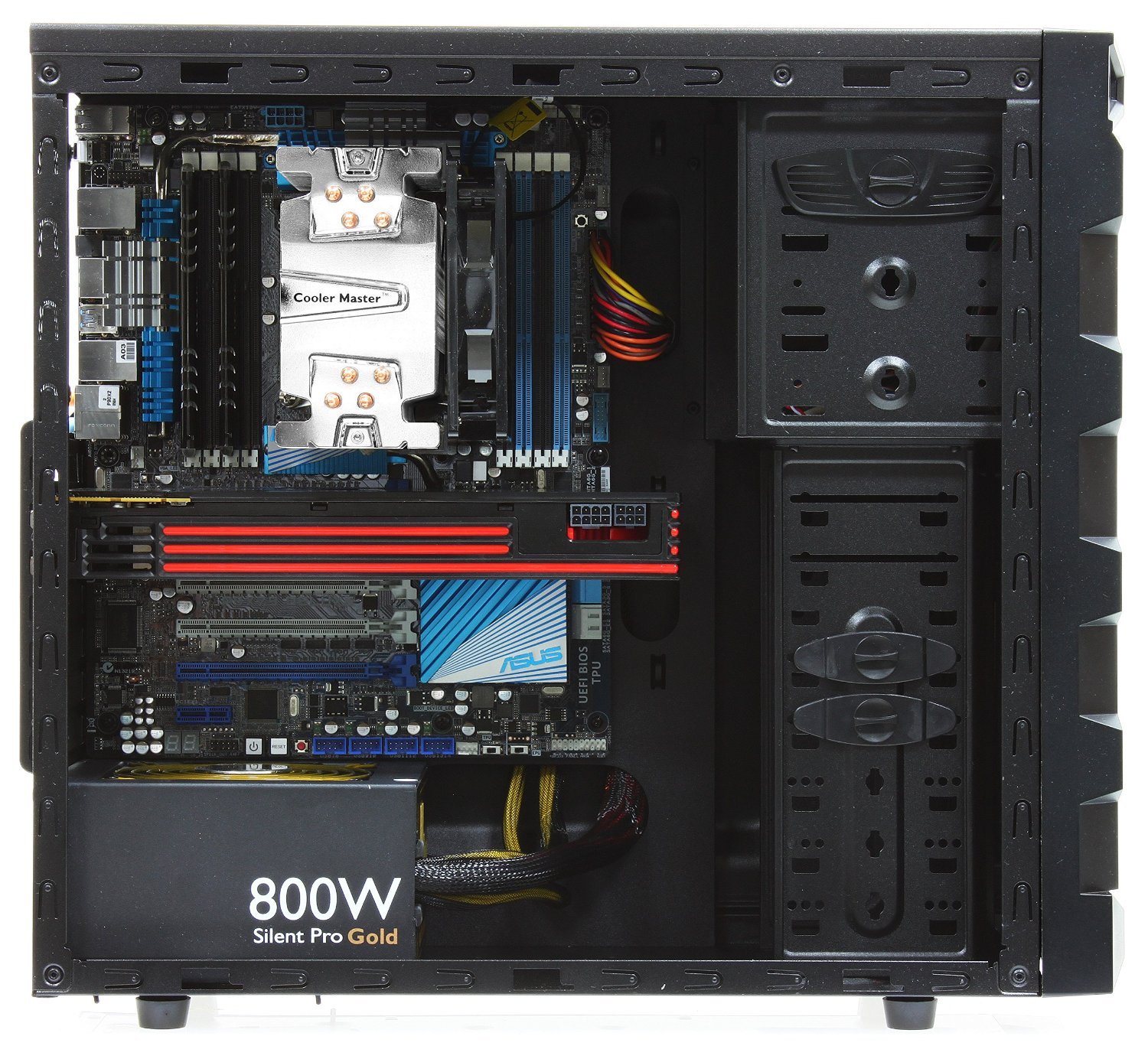 Cooler Master K280 Midi ATX Desktop Tower PC Capa para computador